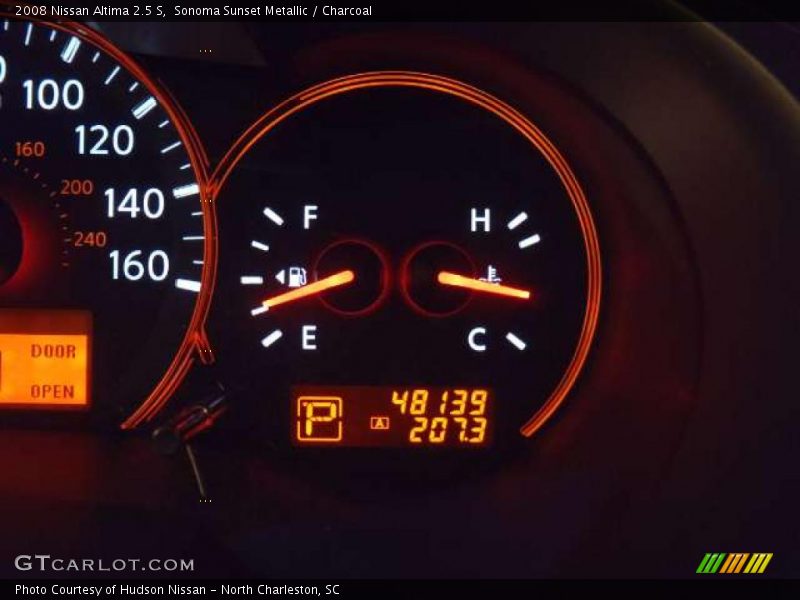 Sonoma Sunset Metallic / Charcoal 2008 Nissan Altima 2.5 S