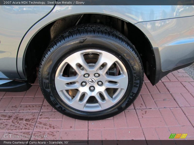 Steel Blue Metallic / Ebony 2007 Acura MDX Technology