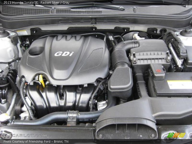  2011 Sonata SE Engine - 2.4 Liter GDI DOHC 16-Valve CVVT 4 Cylinder