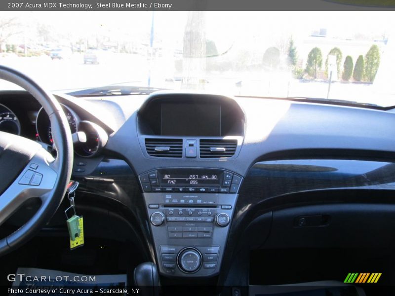 Steel Blue Metallic / Ebony 2007 Acura MDX Technology