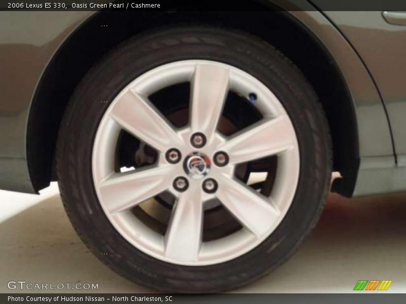 Oasis Green Pearl / Cashmere 2006 Lexus ES 330