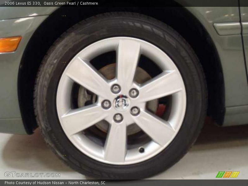Oasis Green Pearl / Cashmere 2006 Lexus ES 330