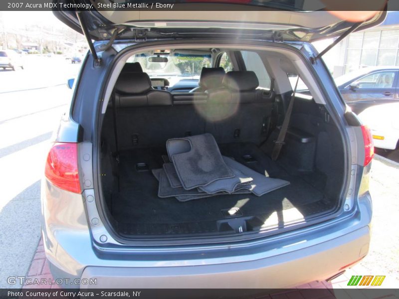 Steel Blue Metallic / Ebony 2007 Acura MDX Technology