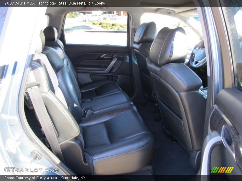 Steel Blue Metallic / Ebony 2007 Acura MDX Technology