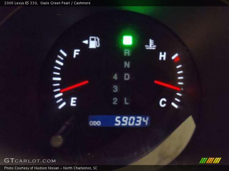 Oasis Green Pearl / Cashmere 2006 Lexus ES 330
