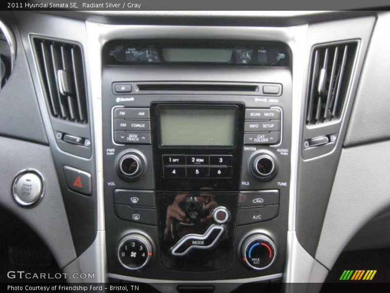 Controls of 2011 Sonata SE