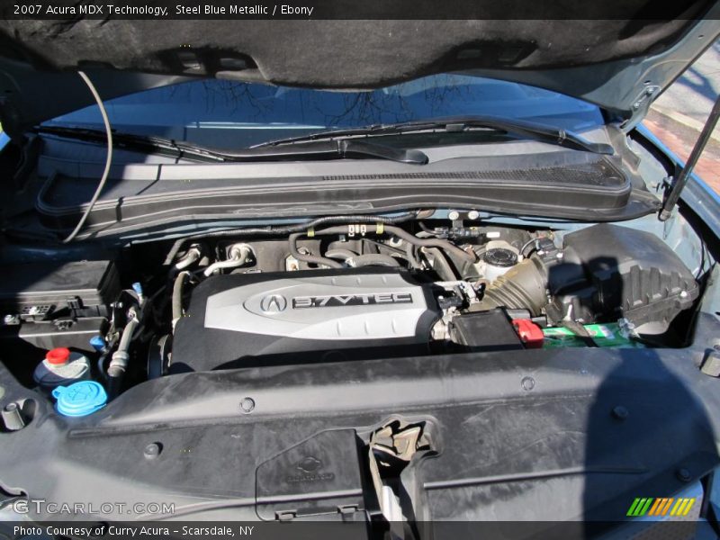 Steel Blue Metallic / Ebony 2007 Acura MDX Technology