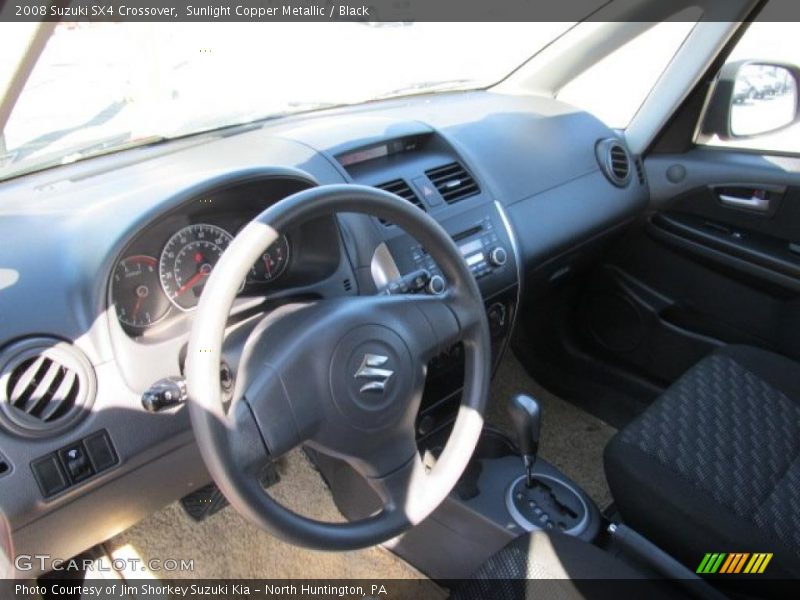 Sunlight Copper Metallic / Black 2008 Suzuki SX4 Crossover