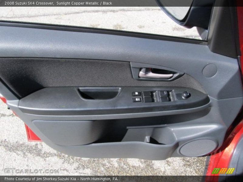Sunlight Copper Metallic / Black 2008 Suzuki SX4 Crossover
