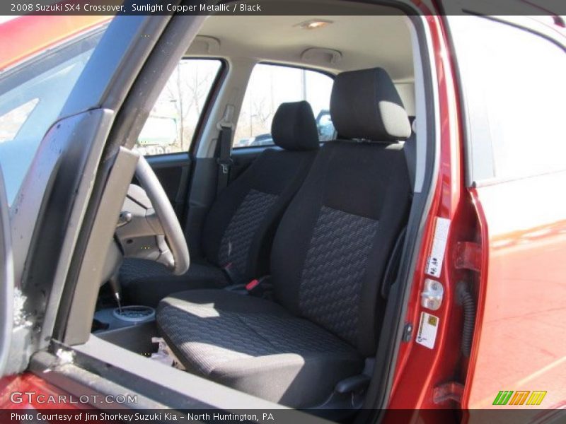 Sunlight Copper Metallic / Black 2008 Suzuki SX4 Crossover