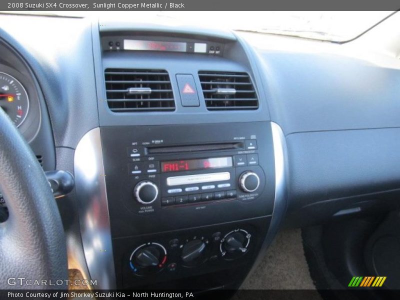 Sunlight Copper Metallic / Black 2008 Suzuki SX4 Crossover