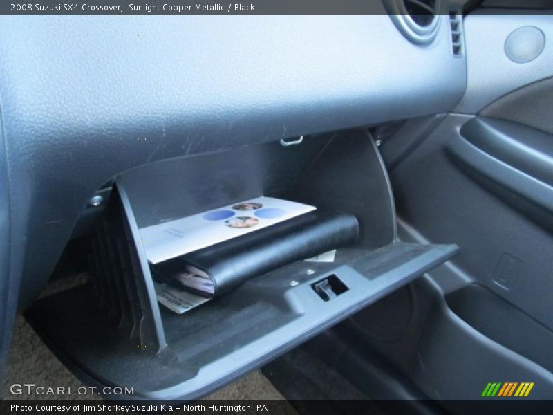 Sunlight Copper Metallic / Black 2008 Suzuki SX4 Crossover