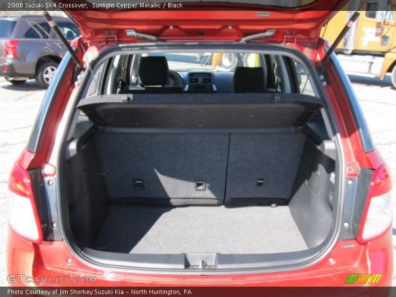 Sunlight Copper Metallic / Black 2008 Suzuki SX4 Crossover