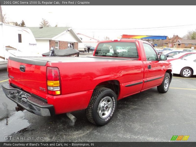  2001 Sierra 1500 SL Regular Cab Fire Red
