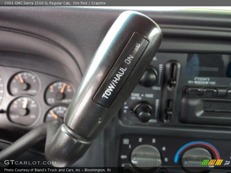  2001 Sierra 1500 SL Regular Cab 4 Speed Automatic Shifter