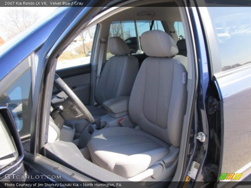 Velvet Blue / Gray 2007 Kia Rondo LX V6