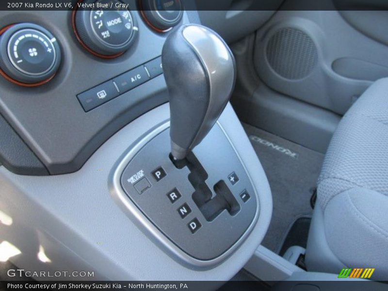 Velvet Blue / Gray 2007 Kia Rondo LX V6