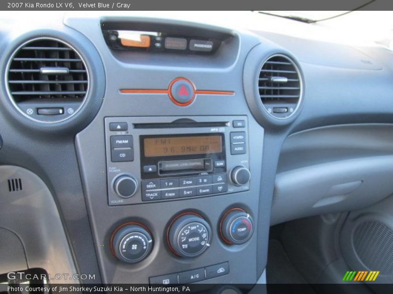 Velvet Blue / Gray 2007 Kia Rondo LX V6