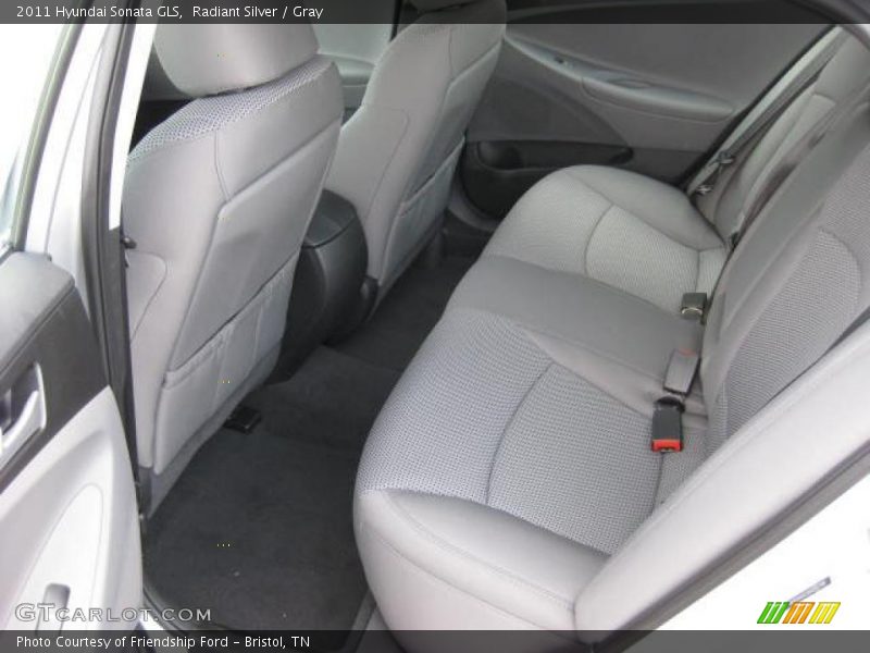 Radiant Silver / Gray 2011 Hyundai Sonata GLS