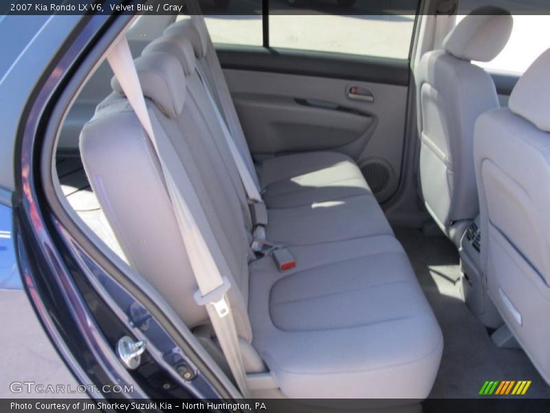 Velvet Blue / Gray 2007 Kia Rondo LX V6
