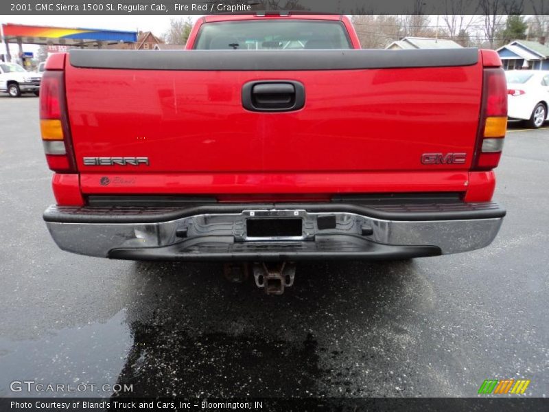  2001 Sierra 1500 SL Regular Cab Fire Red