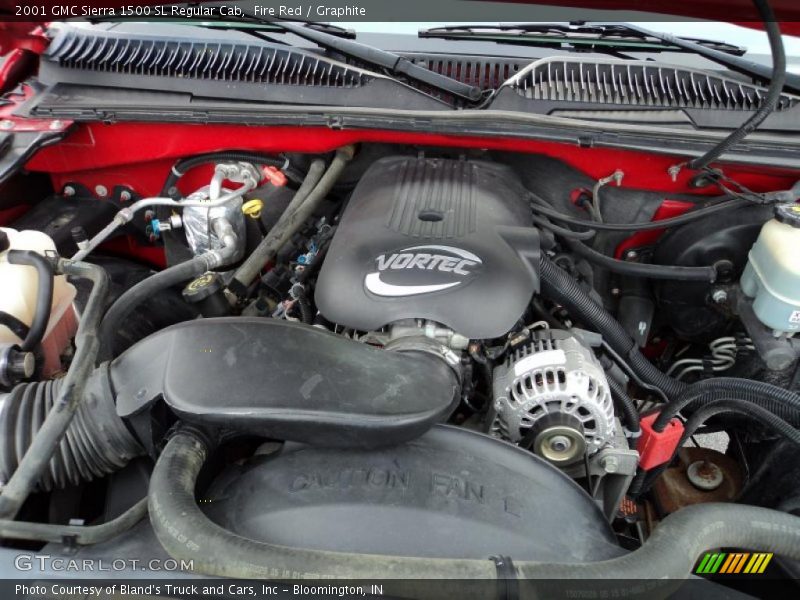  2001 Sierra 1500 SL Regular Cab Engine - 4.8 Liter OHV 16-Valve V8