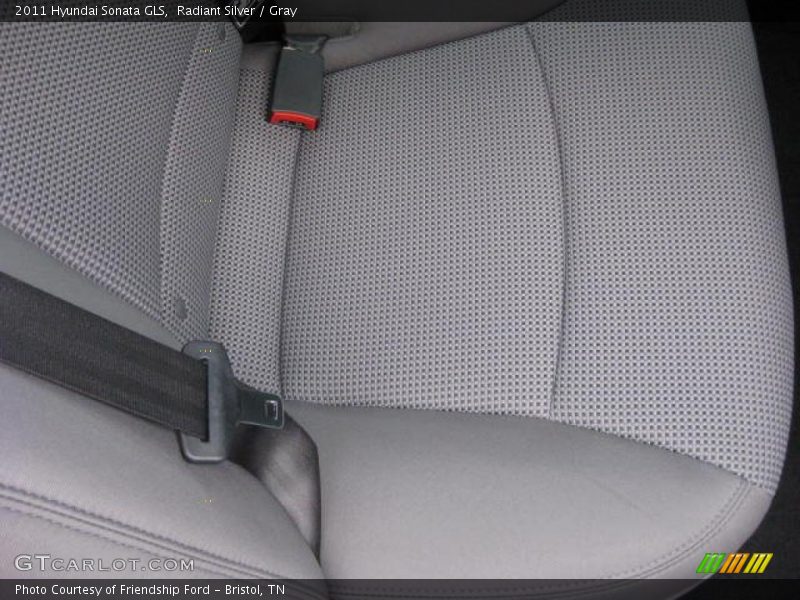 Radiant Silver / Gray 2011 Hyundai Sonata GLS