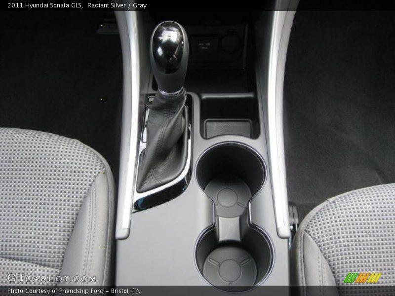 Radiant Silver / Gray 2011 Hyundai Sonata GLS