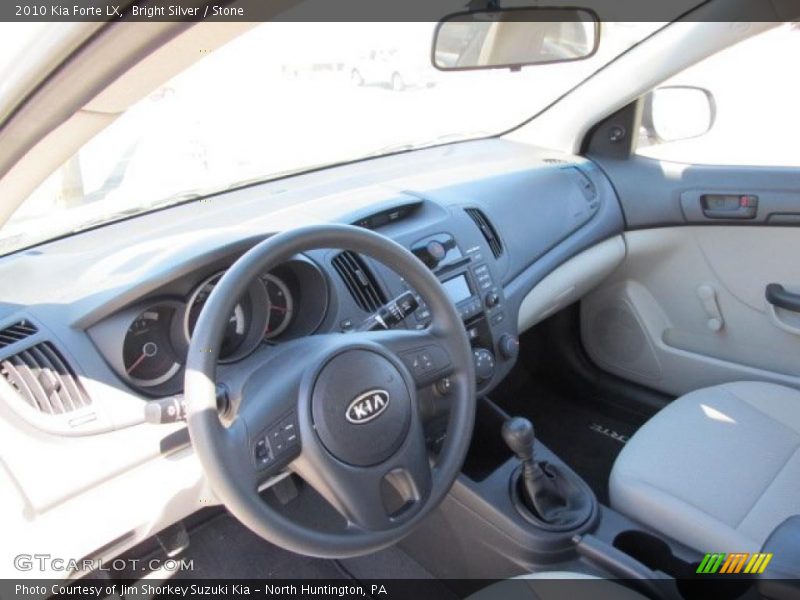 Bright Silver / Stone 2010 Kia Forte LX