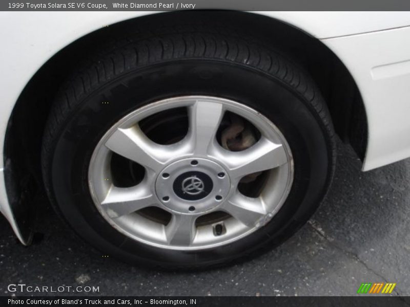 White Diamond Pearl / Ivory 1999 Toyota Solara SE V6 Coupe