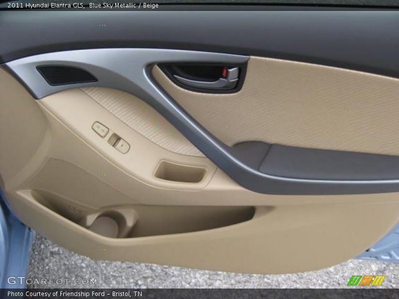 Door Panel of 2011 Elantra GLS
