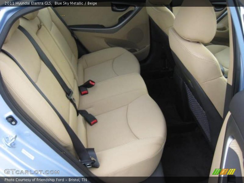  2011 Elantra GLS Beige Interior