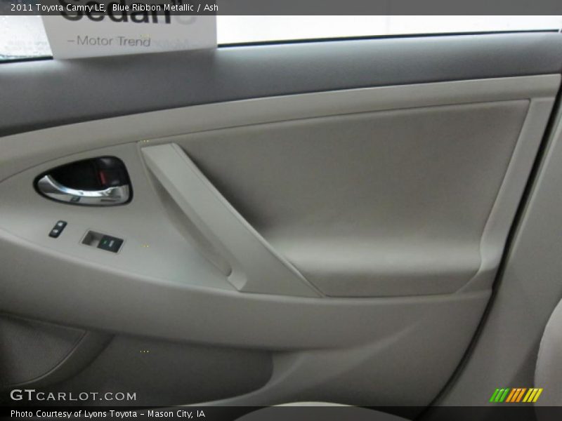 Blue Ribbon Metallic / Ash 2011 Toyota Camry LE