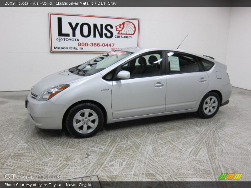 Classic Silver Metallic / Dark Gray 2009 Toyota Prius Hybrid