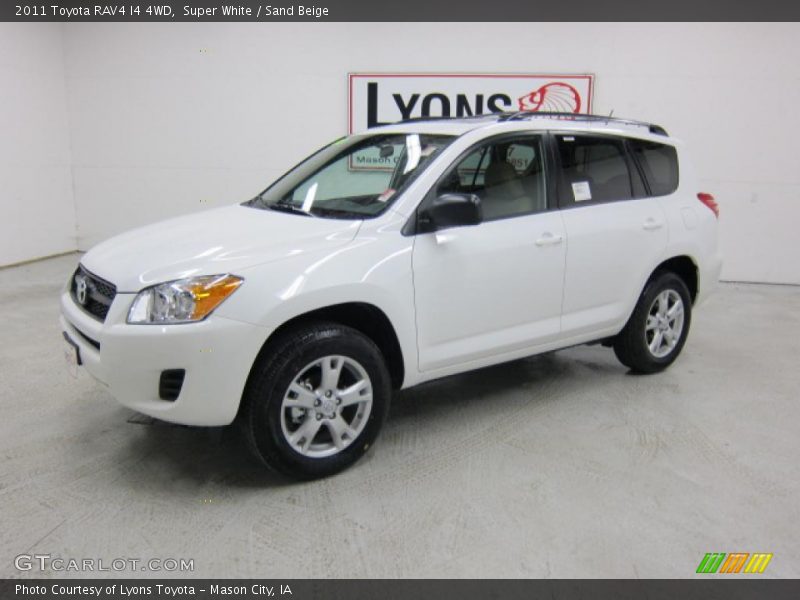Super White / Sand Beige 2011 Toyota RAV4 I4 4WD