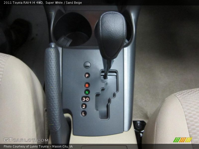  2011 RAV4 I4 4WD 4 Speed ECT-i Automatic Shifter