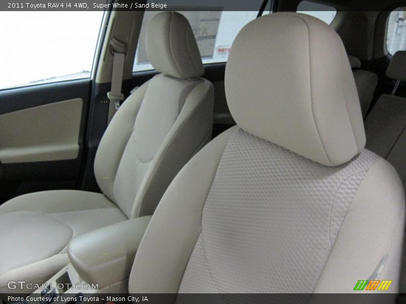 Super White / Sand Beige 2011 Toyota RAV4 I4 4WD