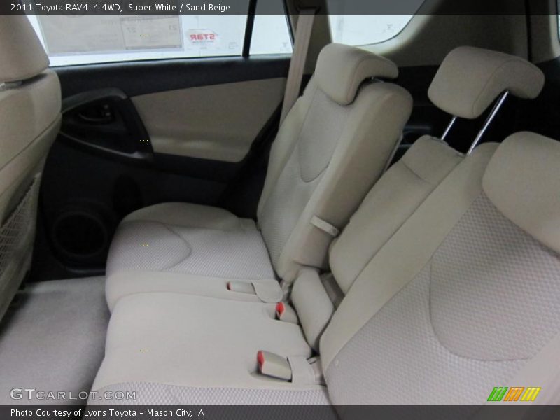  2011 RAV4 I4 4WD Sand Beige Interior