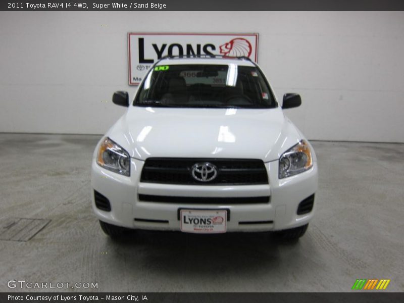 Super White / Sand Beige 2011 Toyota RAV4 I4 4WD