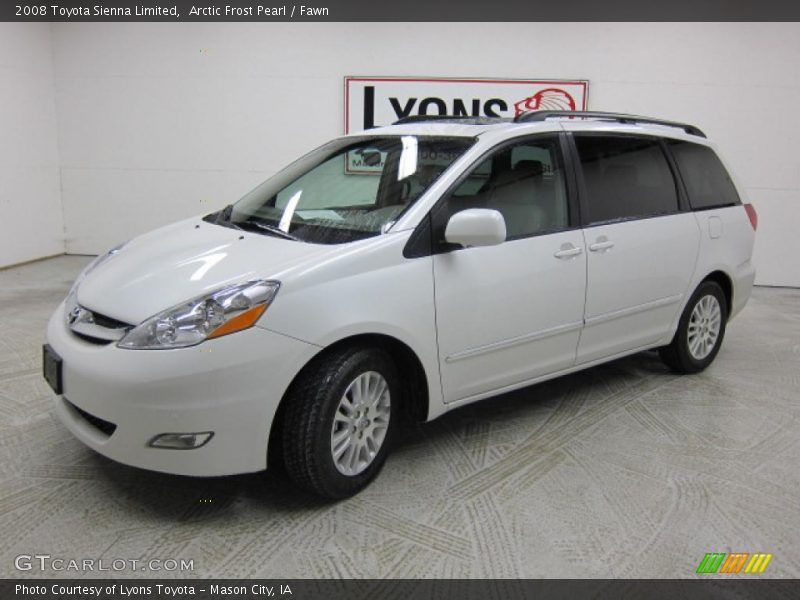 Arctic Frost Pearl / Fawn 2008 Toyota Sienna Limited