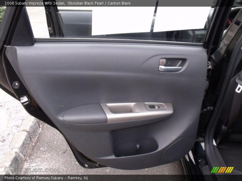 Door Panel of 2008 Impreza WRX Sedan