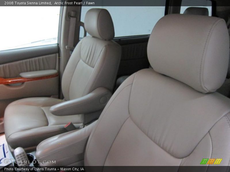  2008 Sienna Limited Fawn Interior