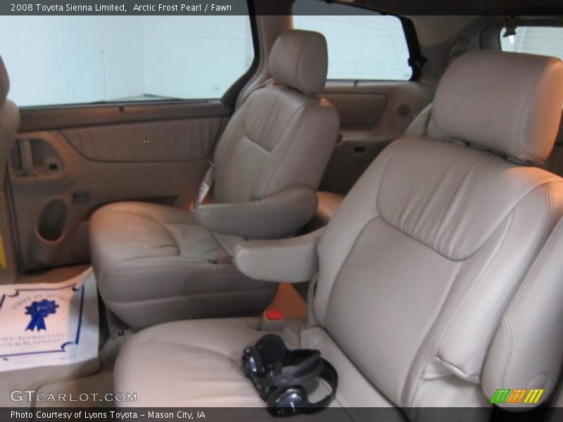 Arctic Frost Pearl / Fawn 2008 Toyota Sienna Limited