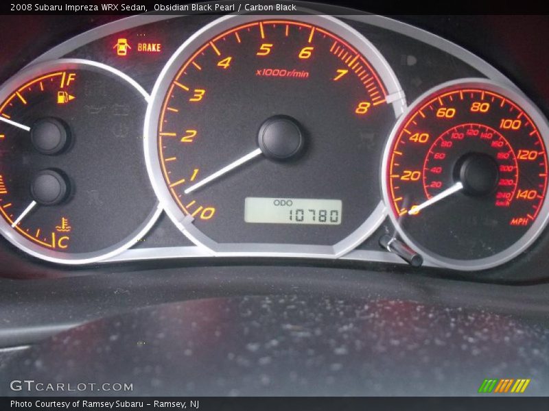  2008 Impreza WRX Sedan WRX Sedan Gauges