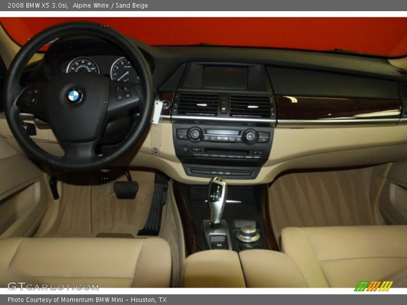 Alpine White / Sand Beige 2008 BMW X5 3.0si