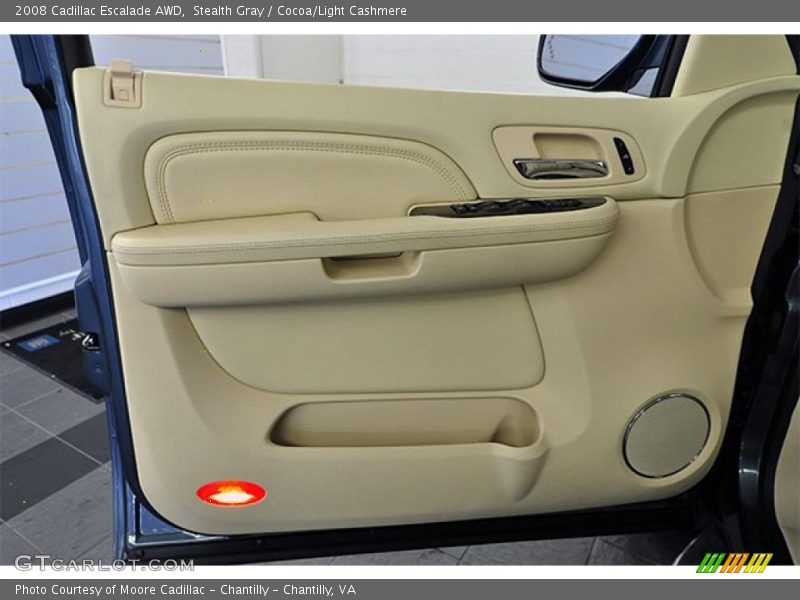 Stealth Gray / Cocoa/Light Cashmere 2008 Cadillac Escalade AWD