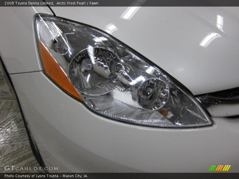 Arctic Frost Pearl / Fawn 2008 Toyota Sienna Limited