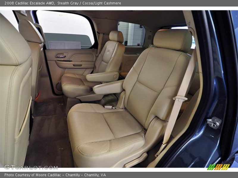 Stealth Gray / Cocoa/Light Cashmere 2008 Cadillac Escalade AWD