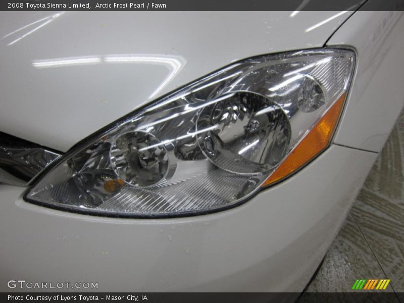  2008 Sienna Limited Arctic Frost Pearl