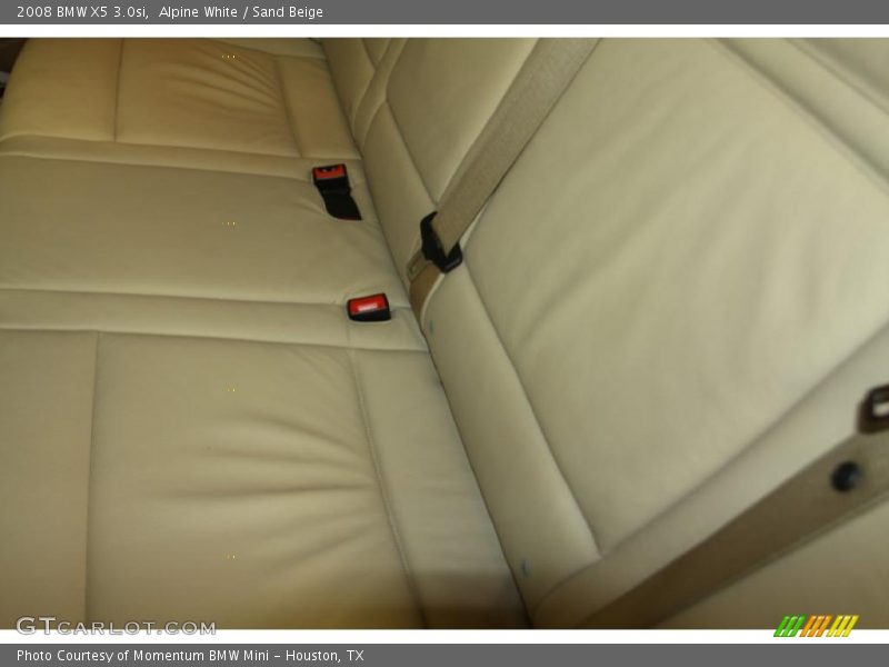 Alpine White / Sand Beige 2008 BMW X5 3.0si